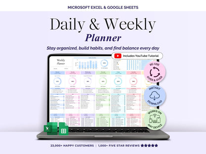 Daily & Weekly Planner (Productivity)