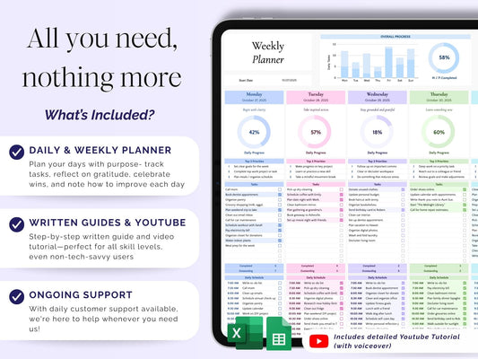 Daily & Weekly Planner (Productivity)