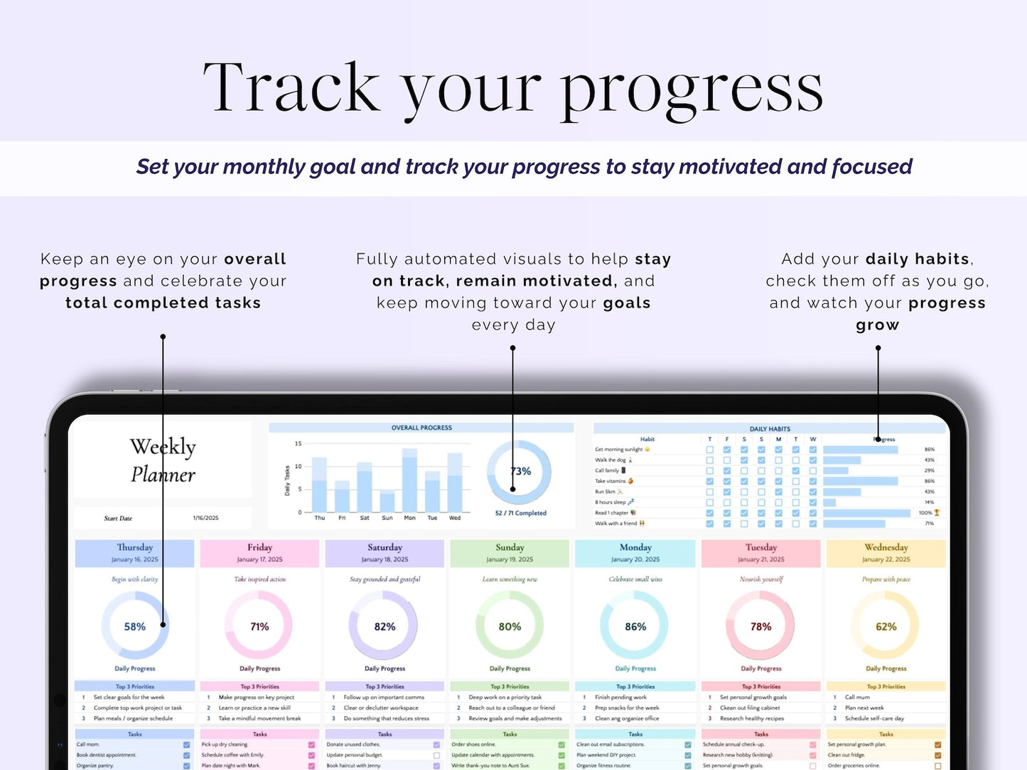 Daily & Weekly Planner (Productivity)