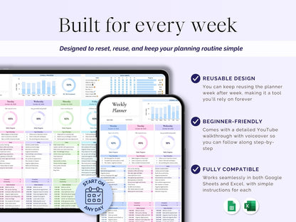 Daily & Weekly Planner (Productivity)