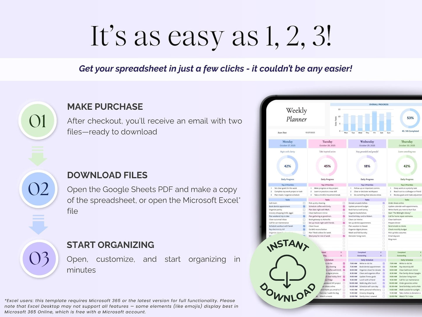 Daily & Weekly Planner (Productivity)